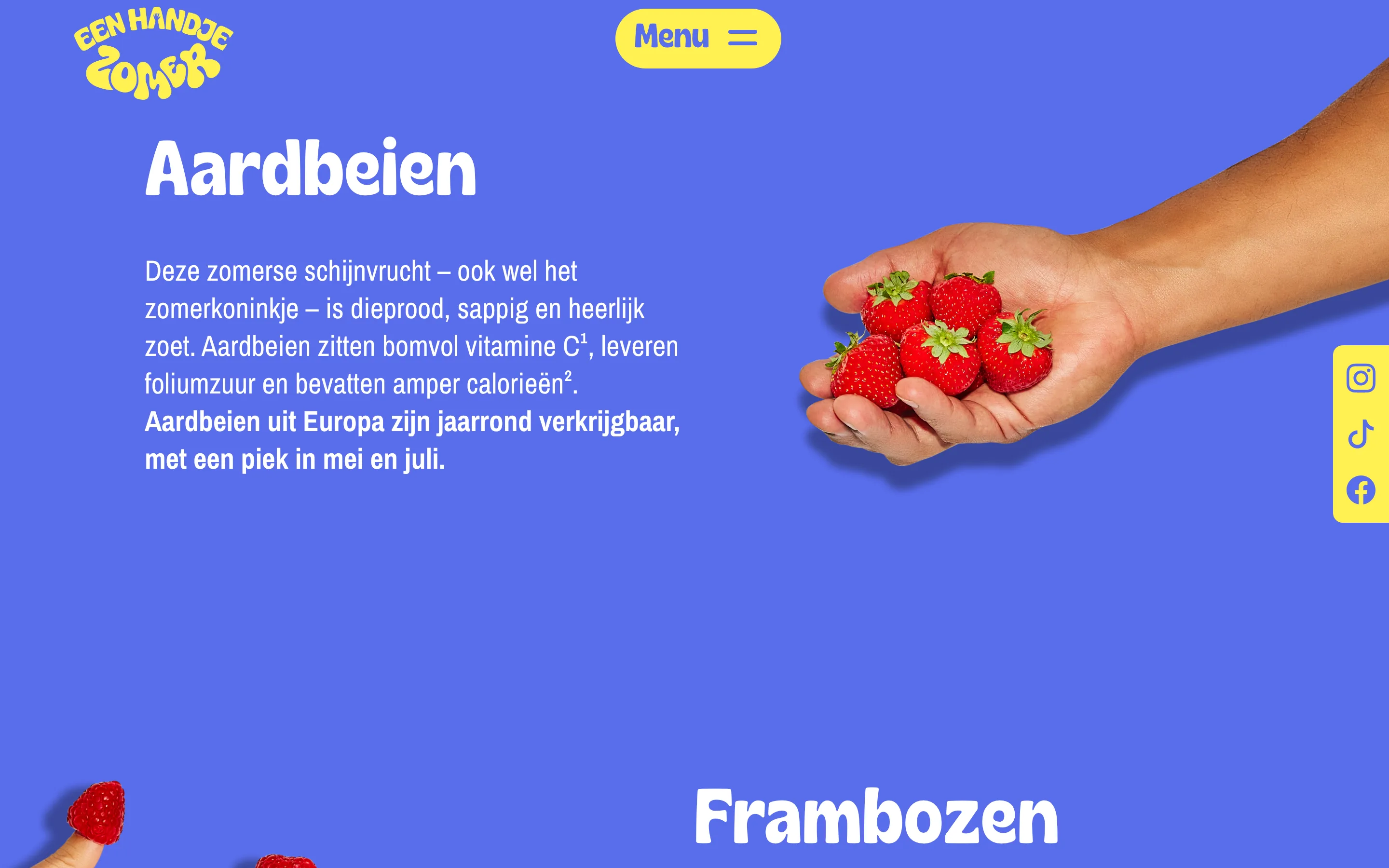 Food Cabinet: het volgende deel van de homepage